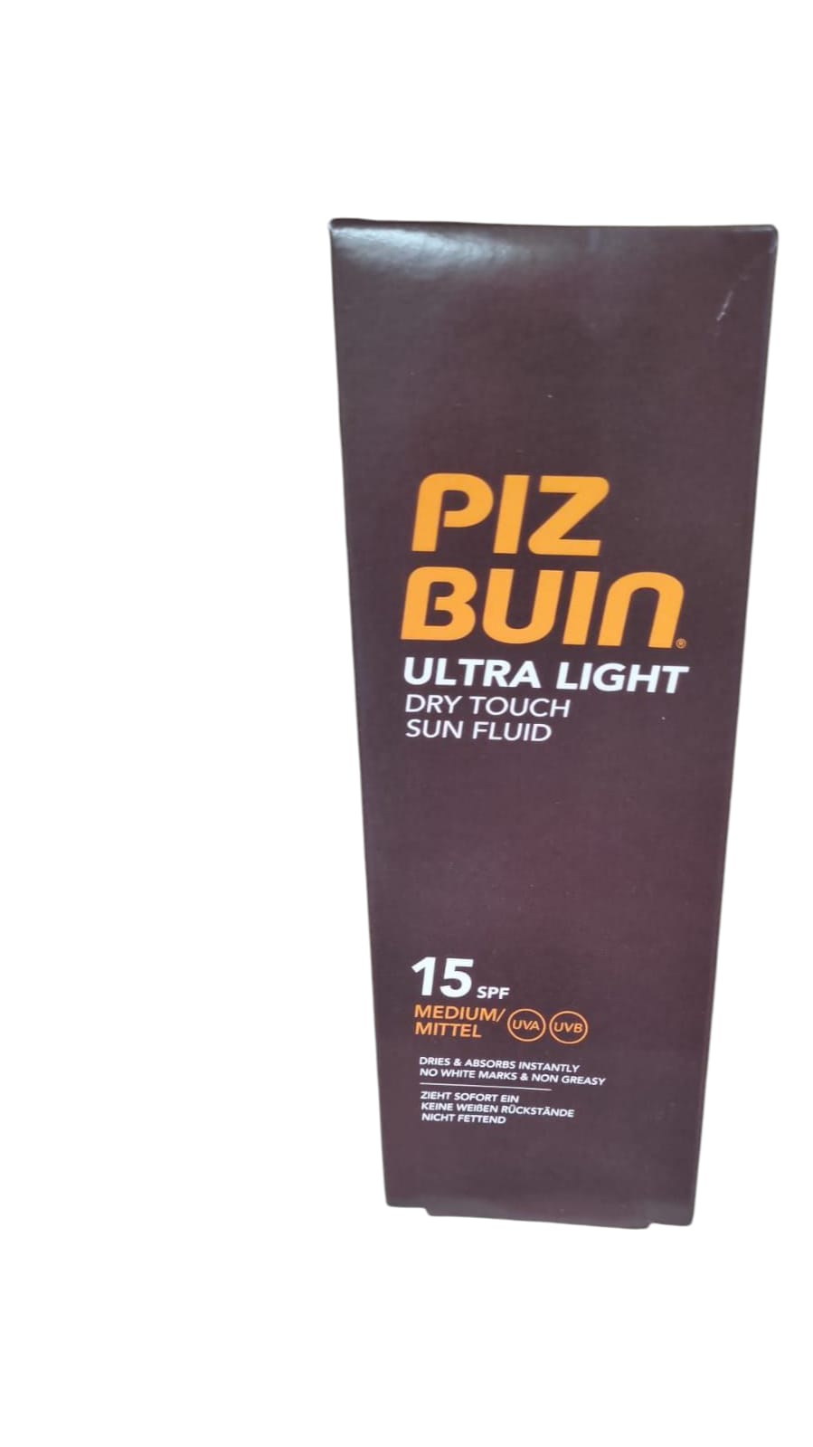 Piz Buin Ultra Light – Fluido Solare Dry Touch SPF 15