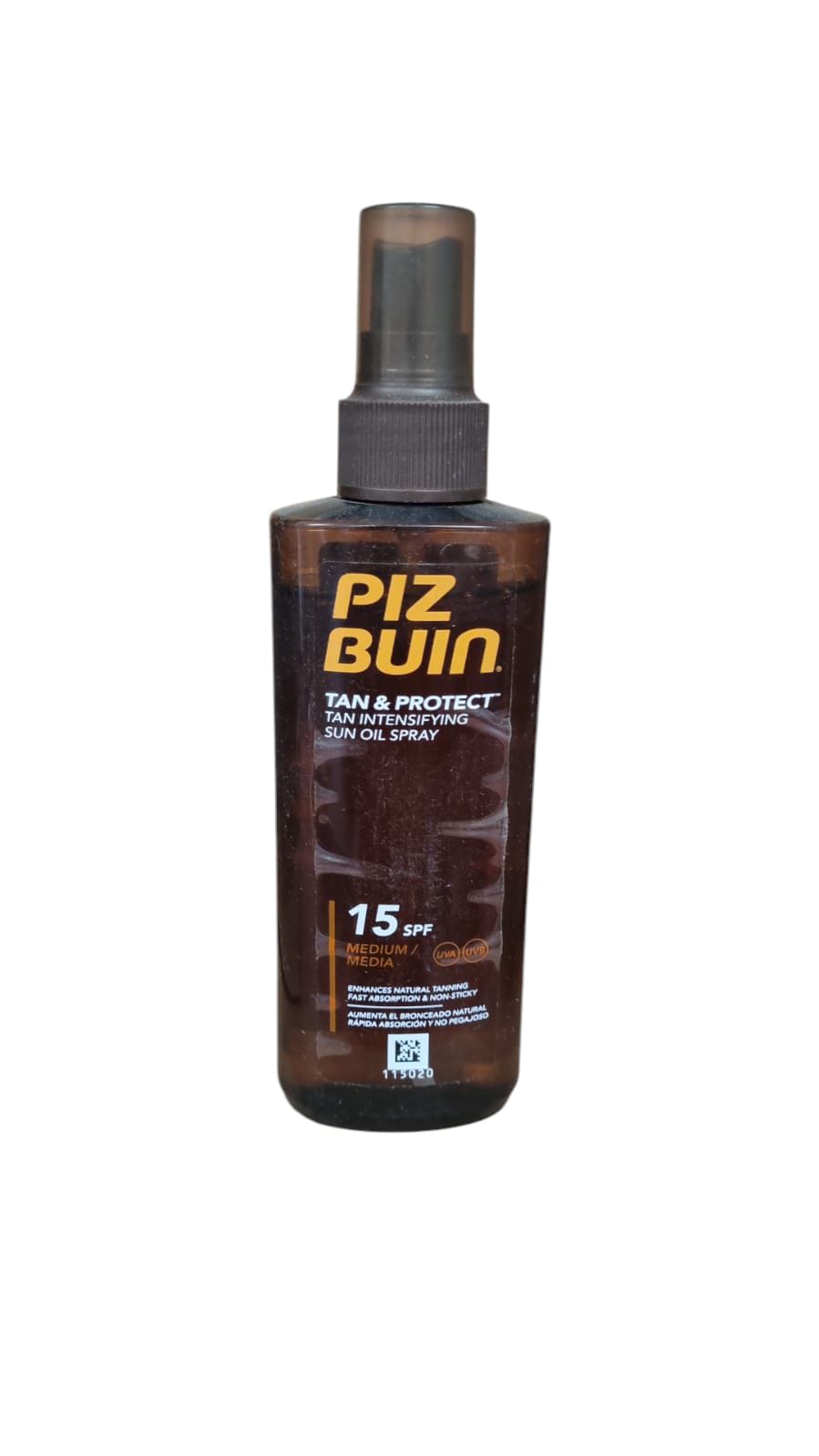 Piz Buin Tan & Protect – Olio Solare Spray SPF 15