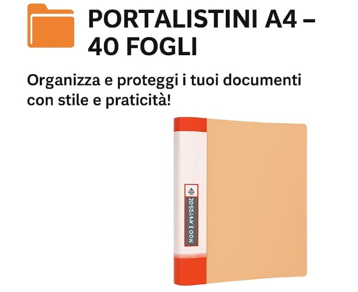 Porta Listini 40