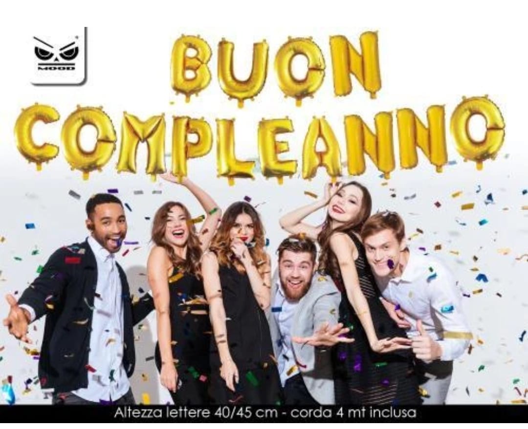 Set Palloncini Buon Compleanno