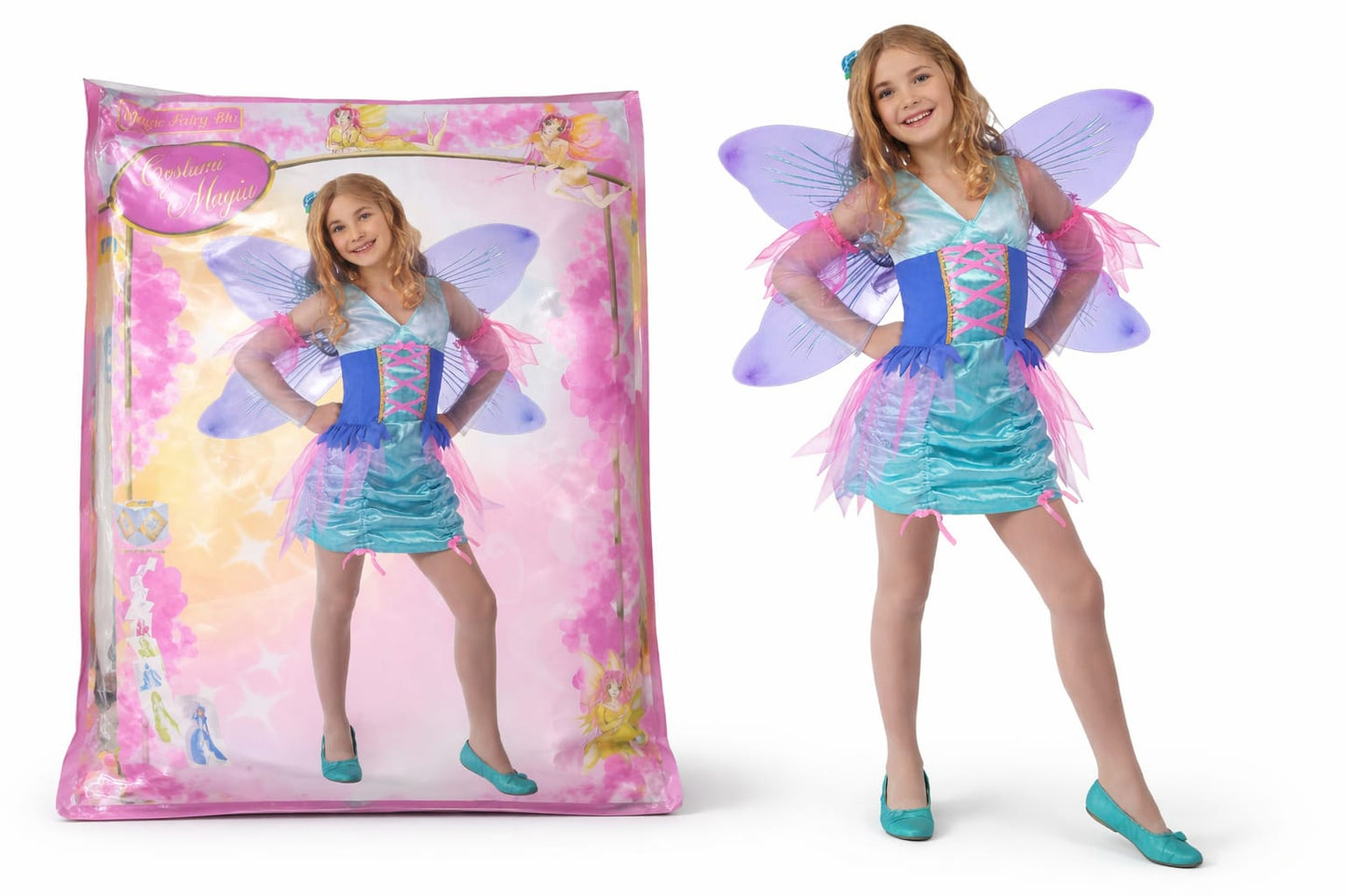 Costume Fatina Magica con Ali