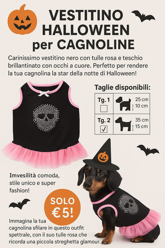 Costume cagnolina Taglia 1