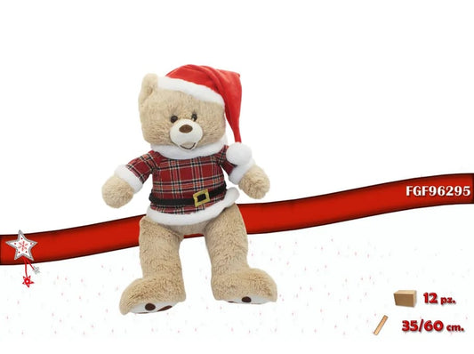 Orsetto Peluche Vestito da Babbo Natale