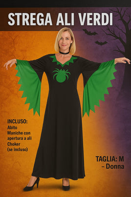 Costume Halloween Donna Taglia M
