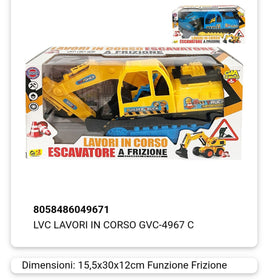 Escavatore Lavori in corsia