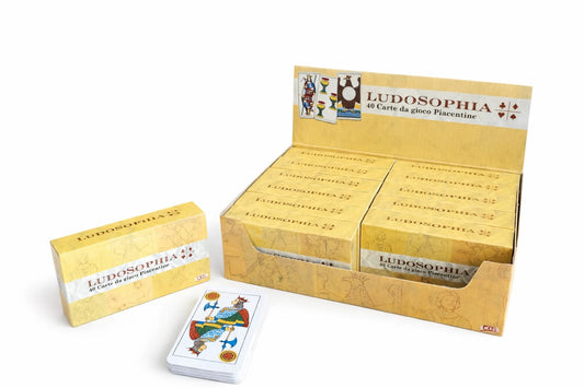 Carte Piacentine LUDOSOPHIA – Mazzo da 40 carte