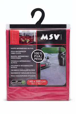 Tovaglia Impermeabile in PVA – 140 x 200 cm  Colore Rosso