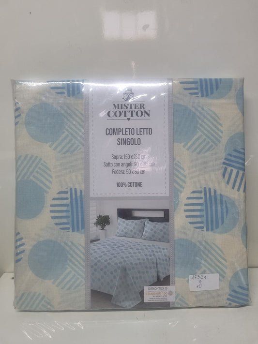 Completo Letto Singolo In Cotone