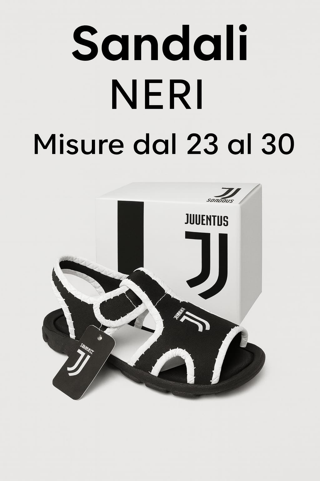 Sandali Neri Juventus – Comfort e Stile per Veri Tifosi