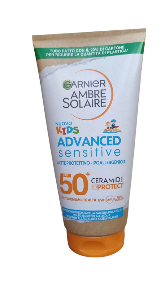 Garnier Ambre Solaire Kids Advanced Sensitive – Latte Solare SPF 50+