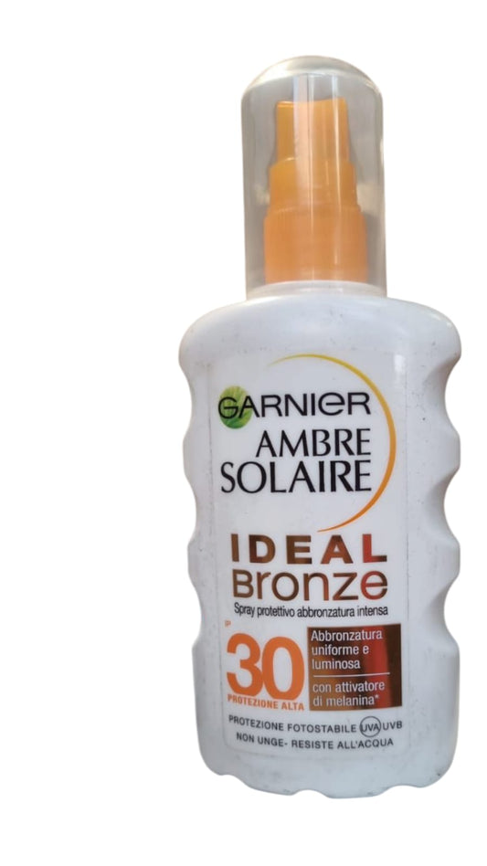 Garnier Ambre Solaire Ideal Bronze – Spray Solare SPF 30