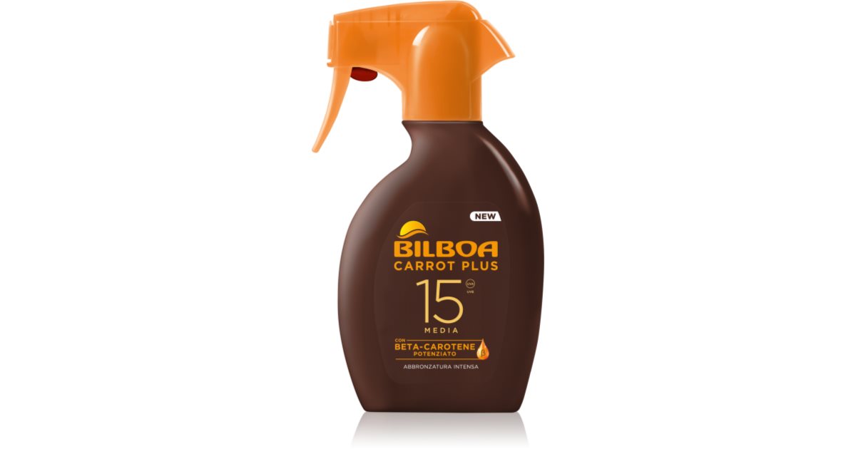 Bilboa Carrot Plus – Spray Solare SPF 15