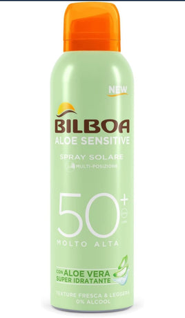 Bilboa Aloe Sensitive – Spray Solare SPF 50+