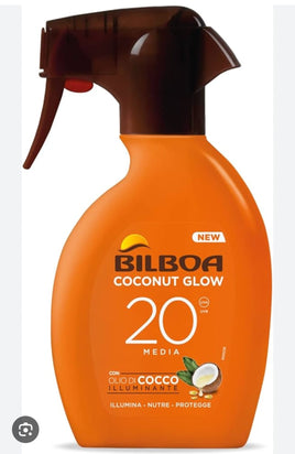 Bilboa Coconut Glow – Spray Solare SPF 20