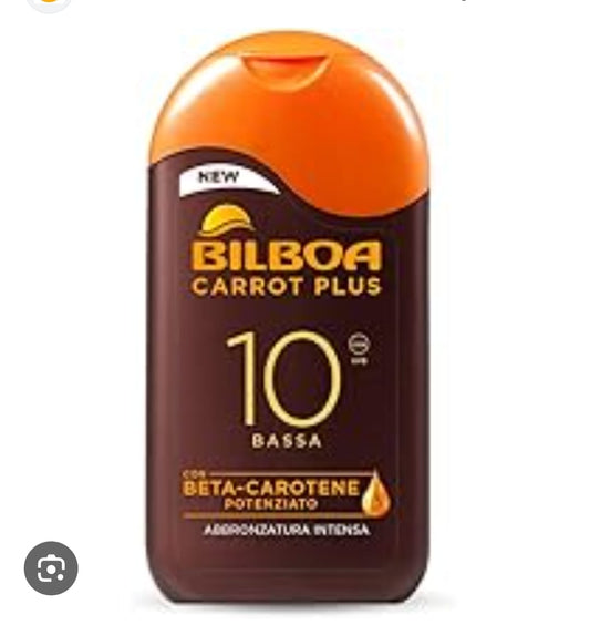 Bilboa Carrot Plus – Latte Solare SPF 10