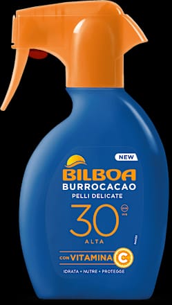 Bilboa Burrocacao – Spray Solare SPF 30 (Pelli Delicate)