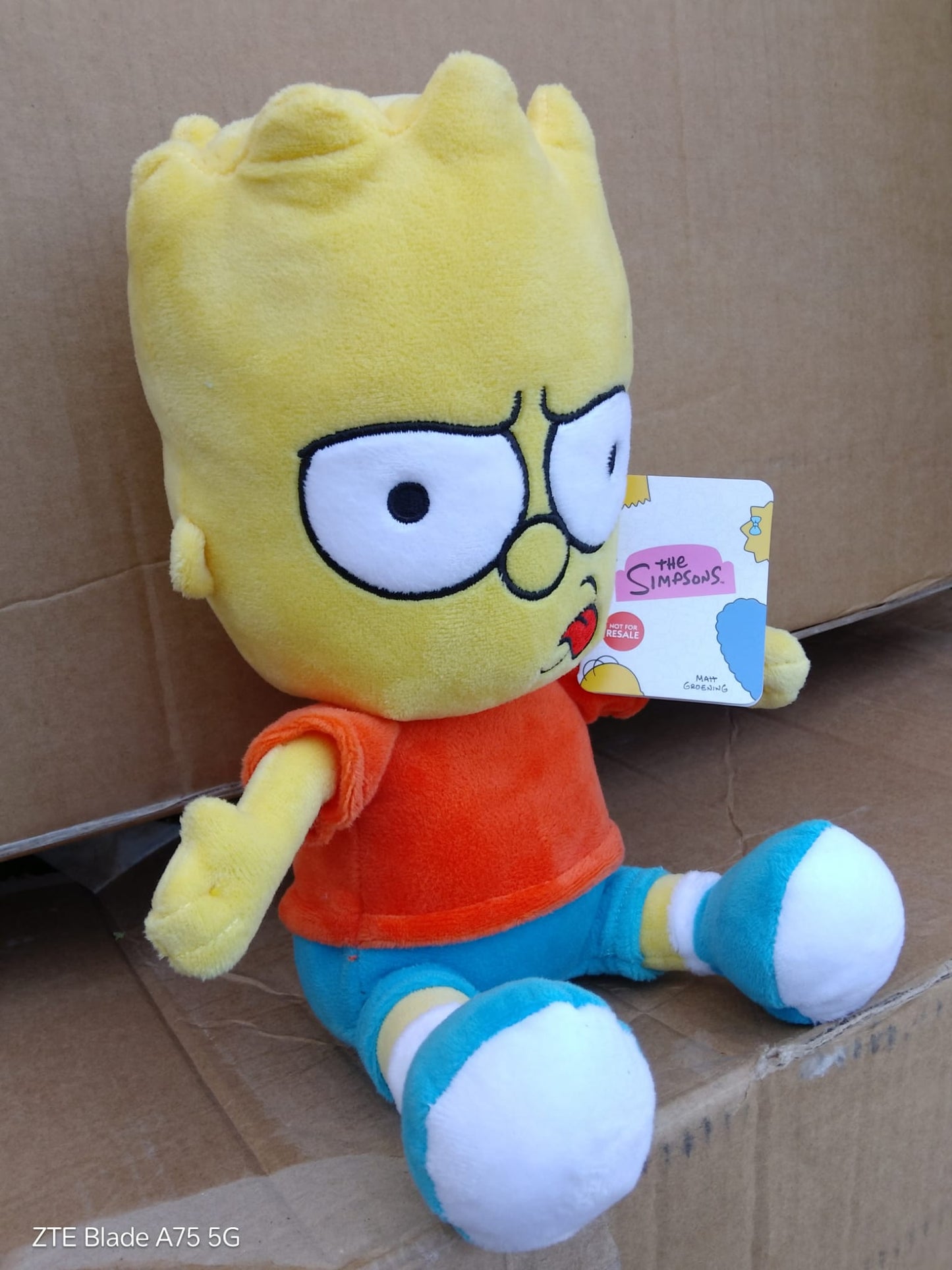 Peluche di Bart Dei Simpson 28 cm