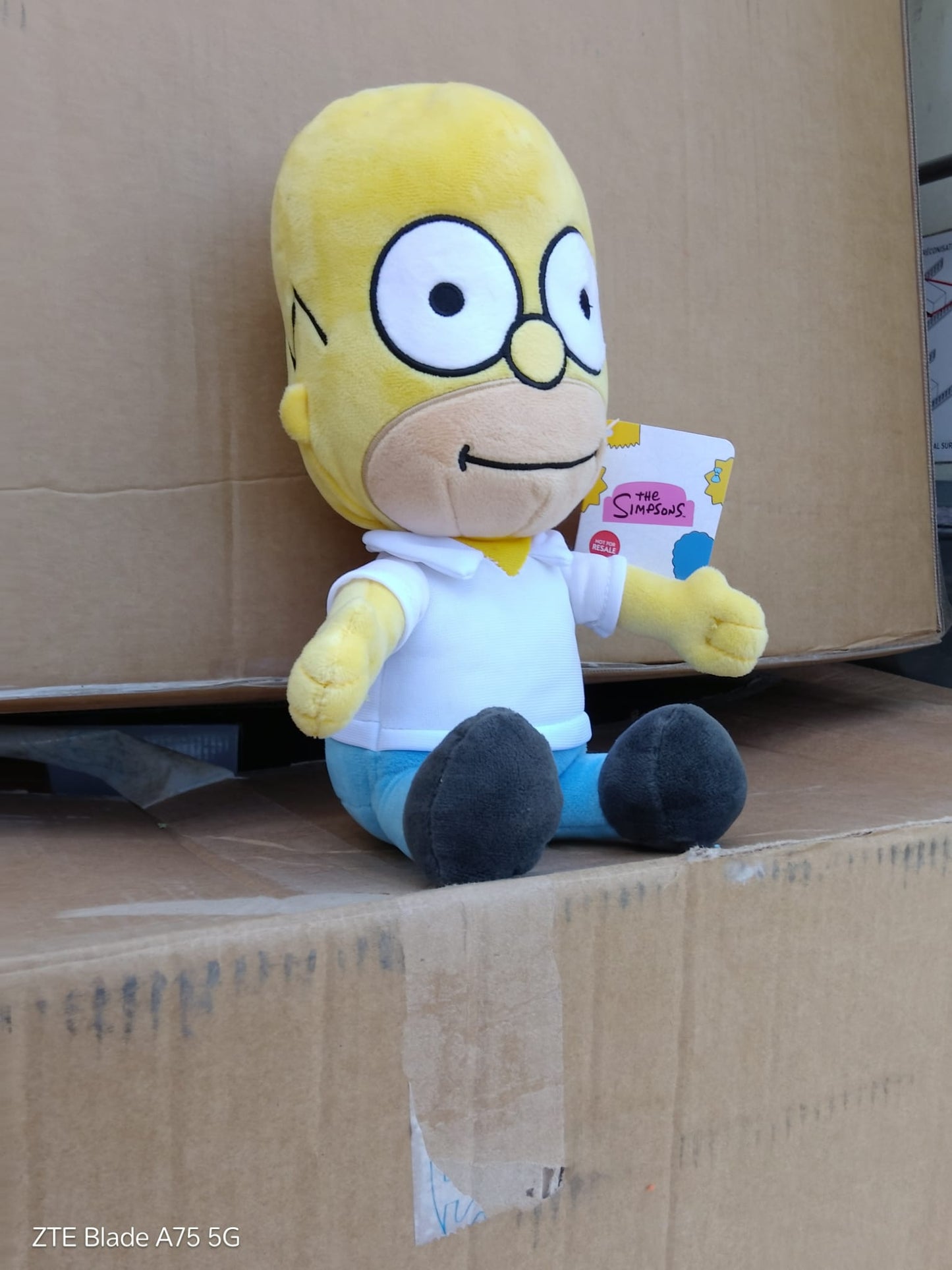 Peluche Homer Dei Simpson cm 28