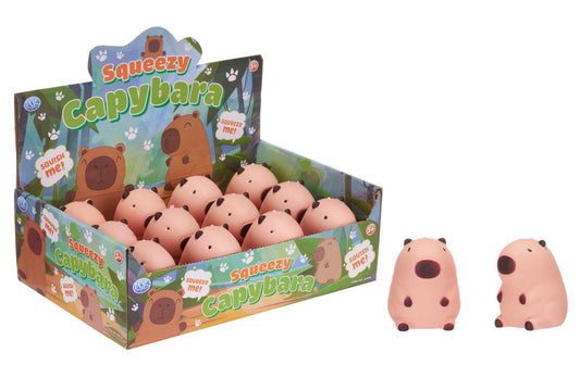 CAPIBARA Squishy 8cm In espo da 12Pz