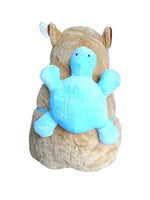 Peluche Capibara 3 colorazioni Verde Azzurro Rosa 60 cm