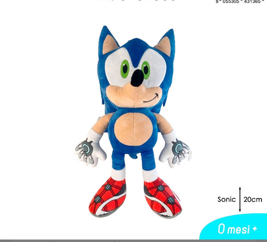 Sonic Peluche 20 cm