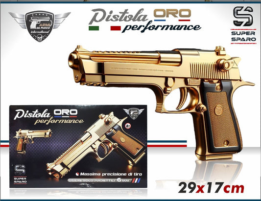 Pistola a Pallini Dorata