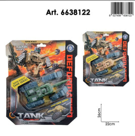 Blister Robot Carro Armato