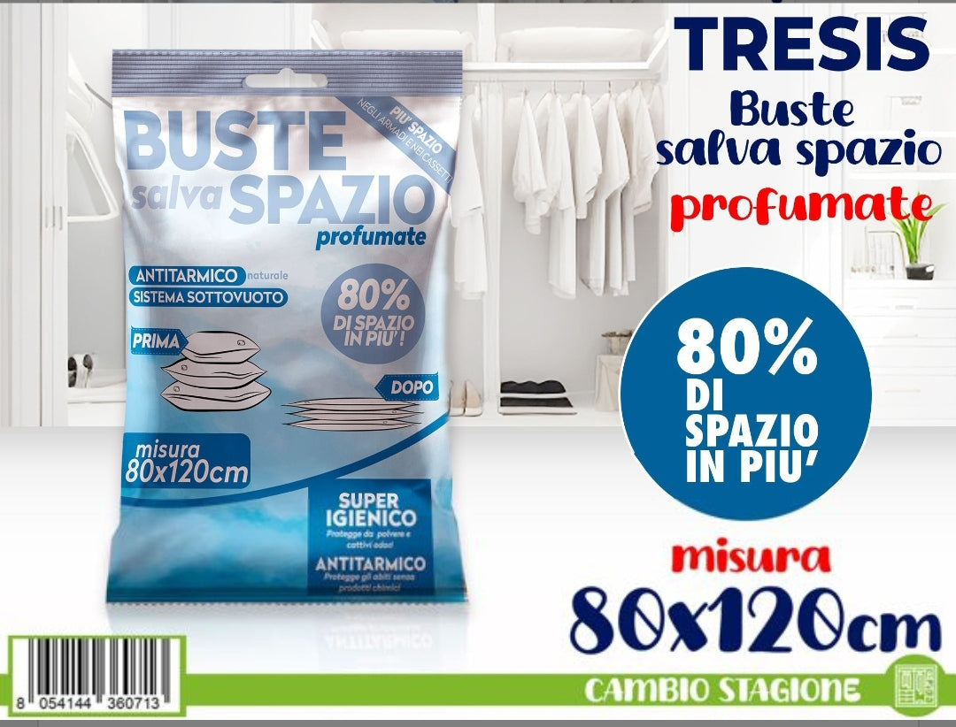 Buste Salva Spazio Sottovuoto Profumate – Vari Formati