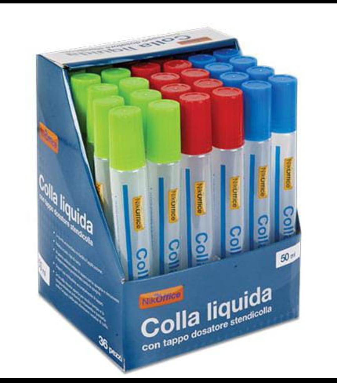 Colla liquida nikoffice in tubetto da 50 ml