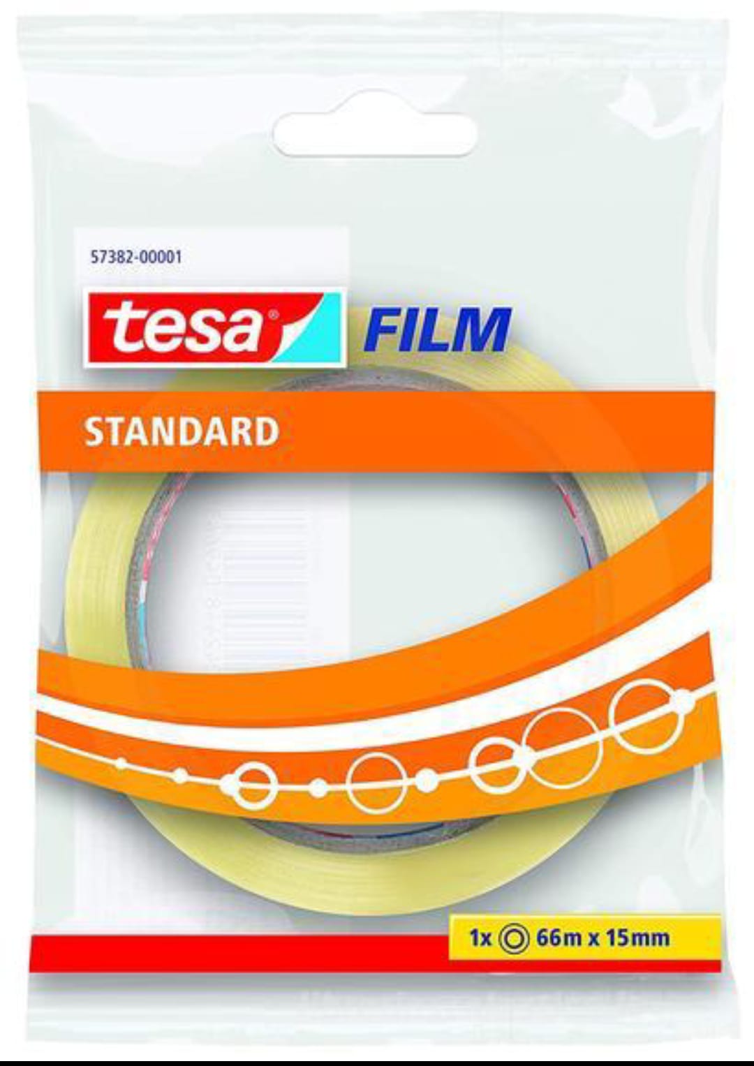 Nastro adesivo trasparente 15 mm x 66 metri