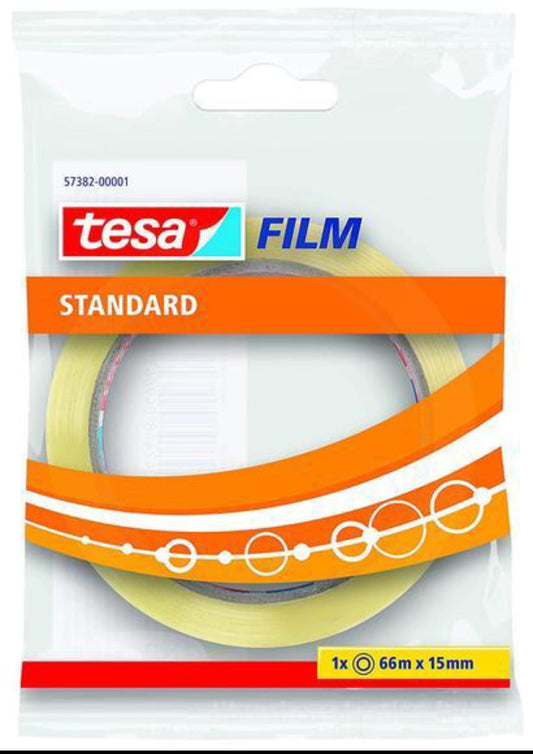 Nastro adesivo trasparente 15 mm x 66 metri
