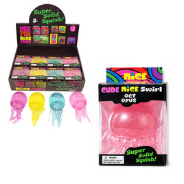 SQUISHY JELLY FISH 10cm TPR Soft In box In display da 12pz…x12…