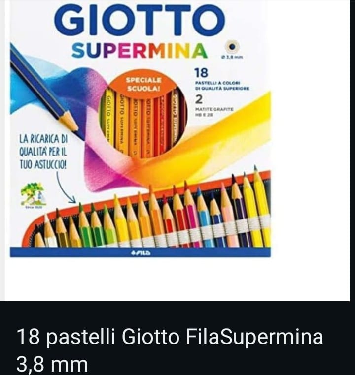 Pastelli Giotto Supermine