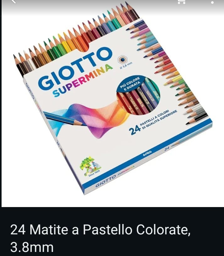 Pastelli Giotto Supermine