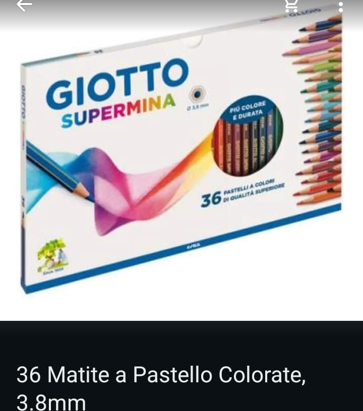 Pastelli Giotto Supermine