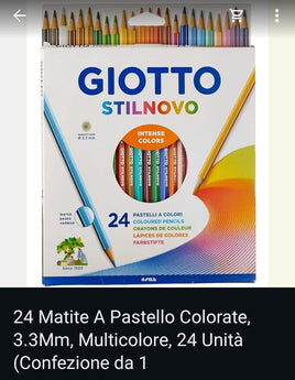 Matite Giotto 3,3mm Stilnovo 24 pz