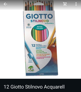 Matite Giotto 3,3mm Stilnovo Acquarelln 12 pz