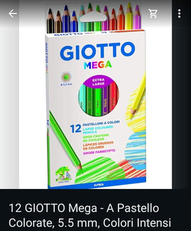 Matite Giotto Mega 5,5mm 12 pz