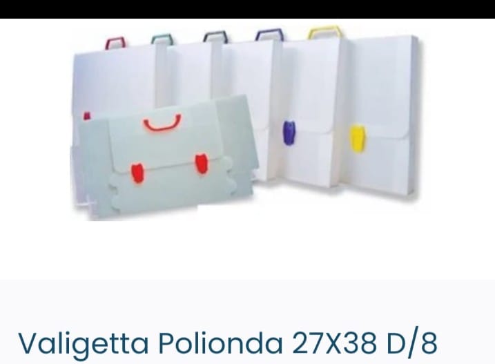 Valigetta Polionda 27x28 D/78 Neutra Chiusa Blisterata