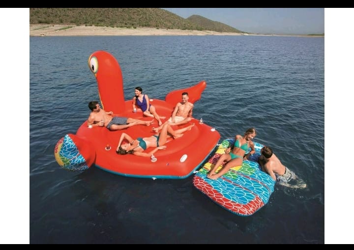 PAPPAGALLO GIGANTE GONFIABILE 4.27m5m x 3.27m