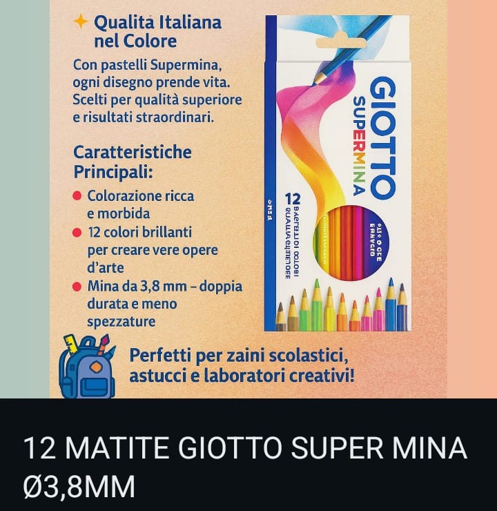 Pastelli Giotto Supermine