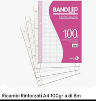 40 Fogli A4 Rinforzati 100 gr