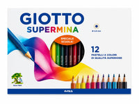 GIOTTO Supermina – Matite Colorate 12, 18, 24 e 36 Colori
