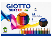 GIOTTO Supermina – Matite Colorate 12, 18, 24 e 36 Colori