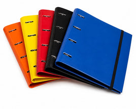 Raccoglitore ad Anelli con Elastico A4 – Colori Assortiti