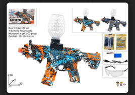 MITRA GIOCATTOLO ELETTRICO HK416 SPARA PALLINE GEL – 500 COLPI – CON OCCHIALI