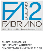 Album Fabriano 20 fogli FA2