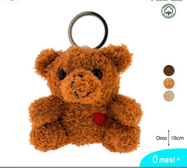 Teddy Bear ass C/Portachiavi cm 10