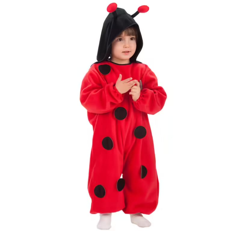 Costume bebè Coccinella 1/2 Anni