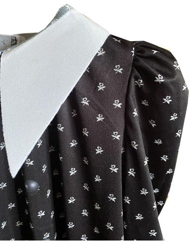 Mercoledì Addams - Vestito carnevale per bambini, 9-10 anni